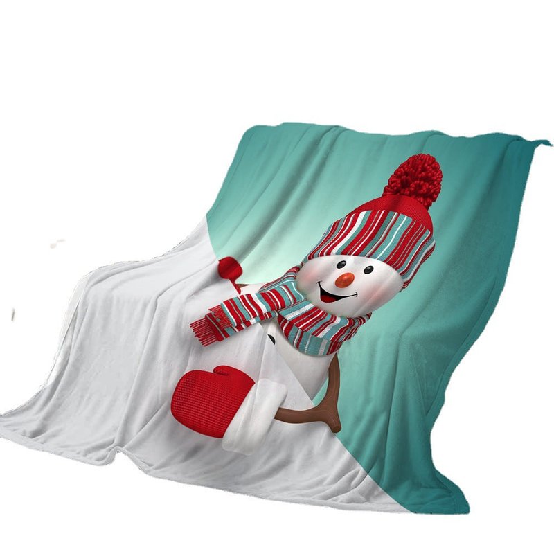 Super Soft Flannel Blanket for Bed & Couch, Warm & Cozy Bedding Gift