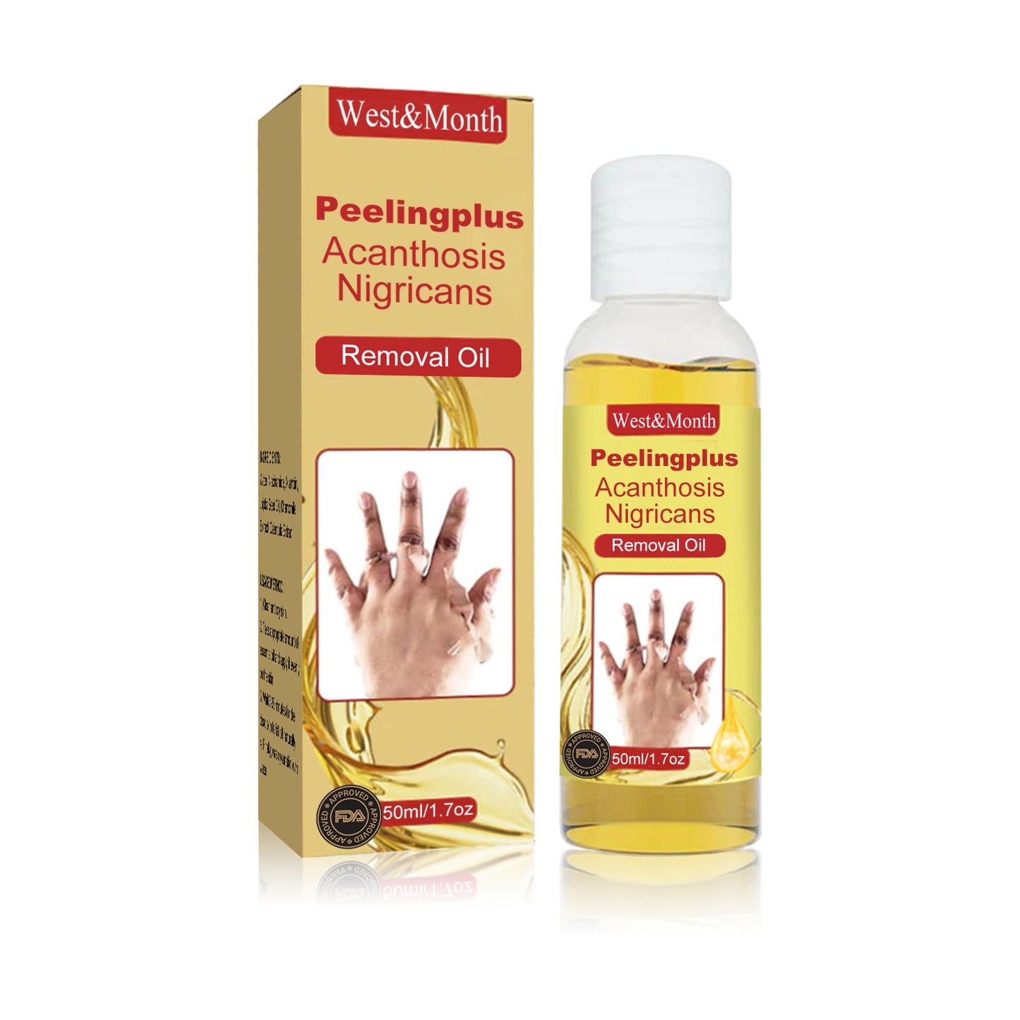 Acanthosis Nigricans Removal Oil - 50ml Brightening Exfoliating Skin Care