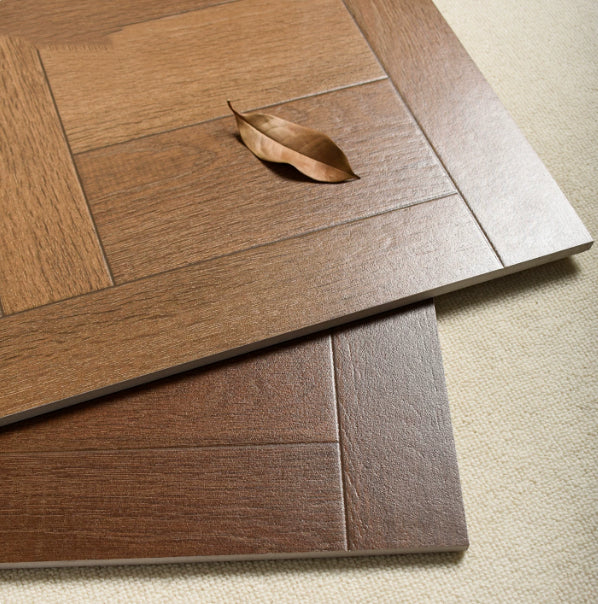 Porcelain Wood Grain Tile 600x600mm for Home & Garden Flooring