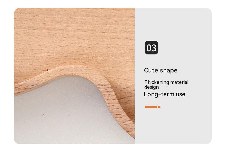 Wooden Dim Sum Plate Ornaments - Modern Home Decor, Gift Idea