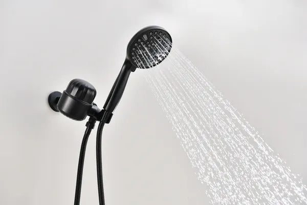 2.0 GPM Handheld Shower Head with Filter & Rain Spray - Universal Fit