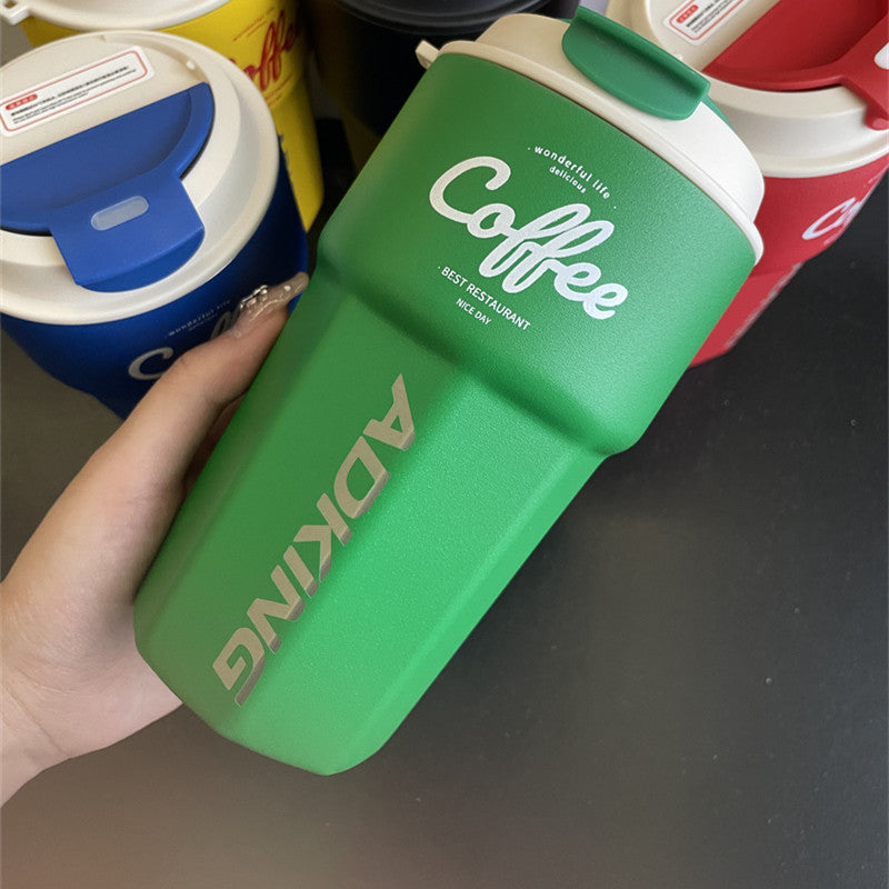 Food Grade Stainless Steel Coffee Cup with Insulation - 420ml