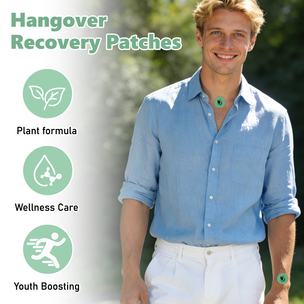 Hangover Relief Patches 30pcs - Natural Plant Extract Body Care Patches