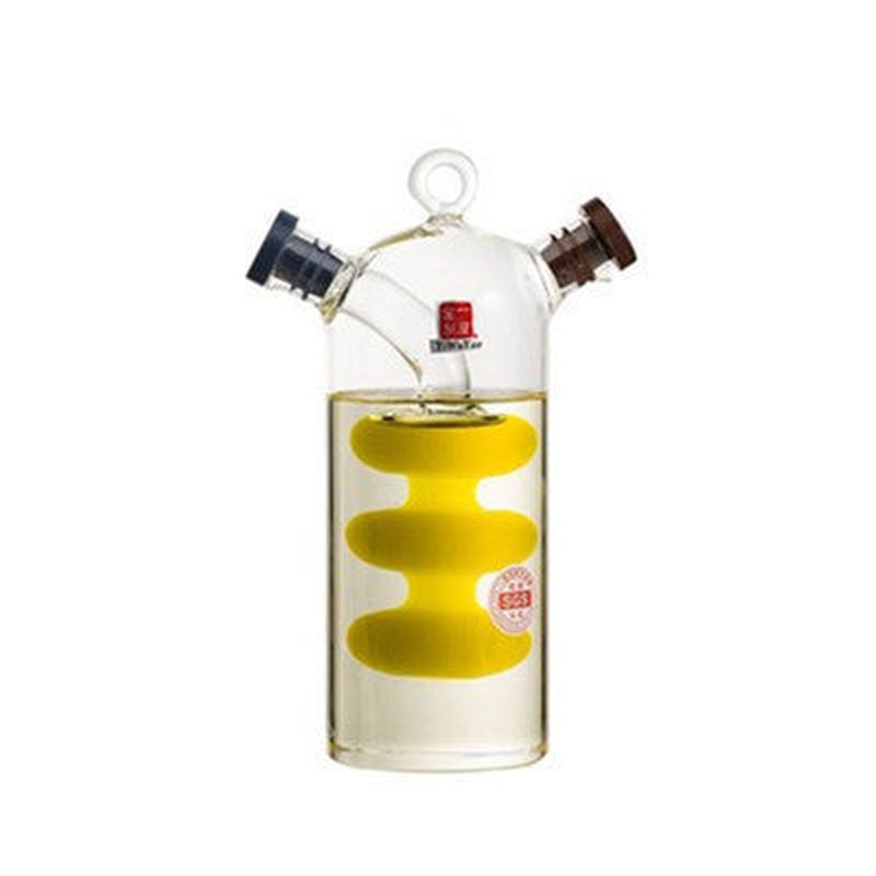 Glass Condiment Bottle with Borosilicate Material - Multiple Styles