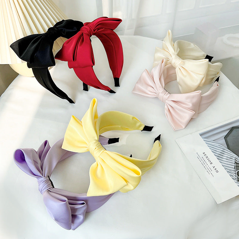 Bow Fabric Headband Hair Accessory