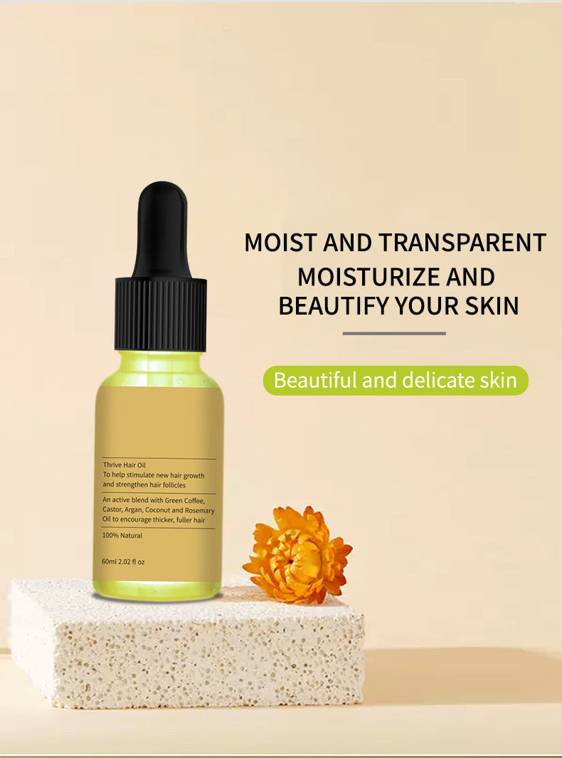 Hair Growth Oil with Castor & Rosemary - 60ml