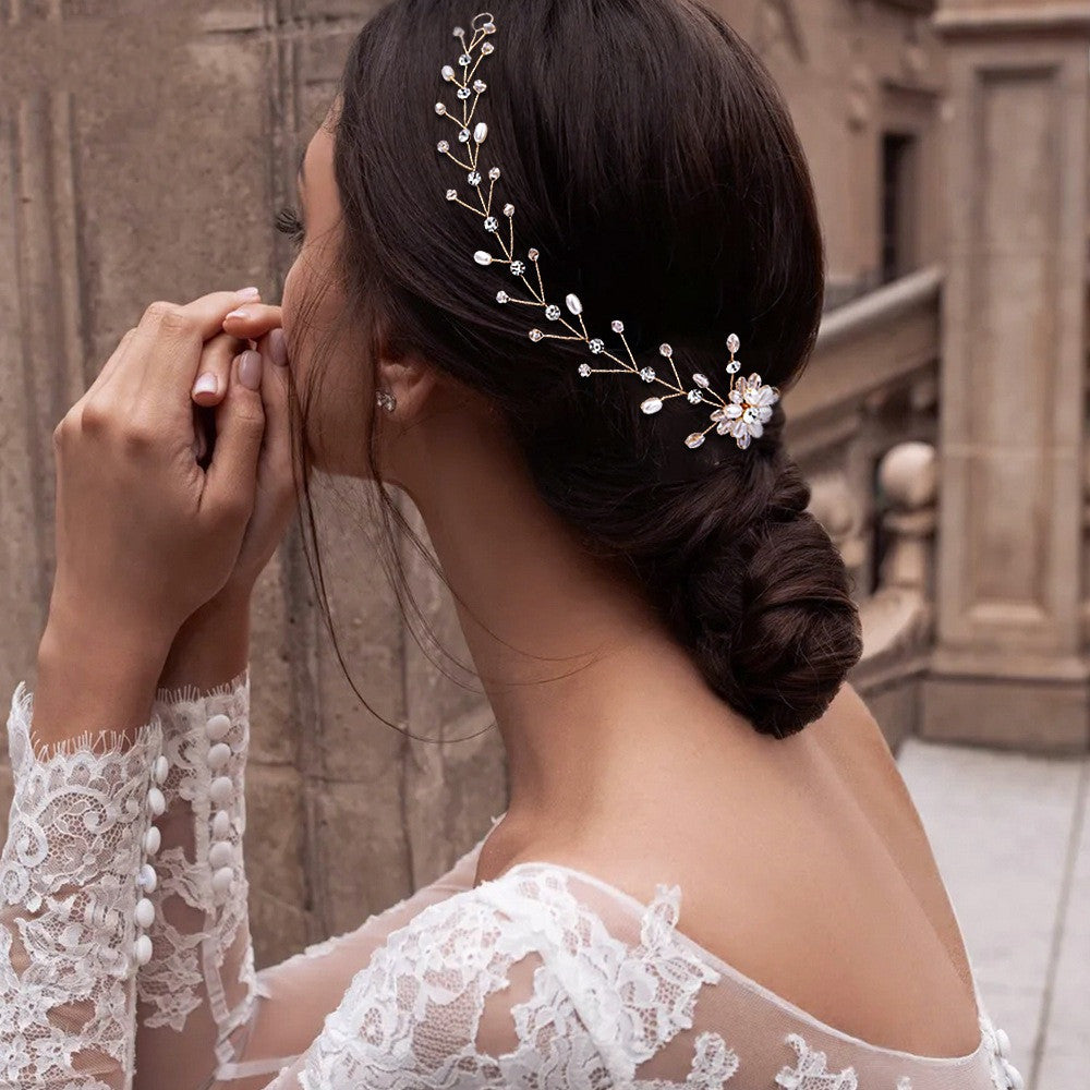 Crystal Rhinestone Hair Band Headdress