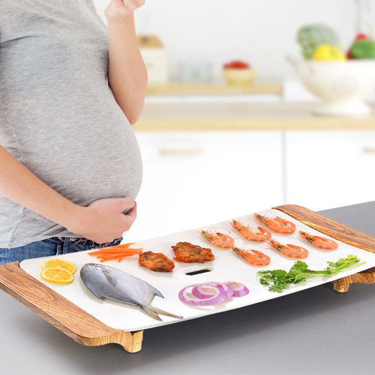 Electric Barbecue Grill for Indoor Use - Household Cooking Pan