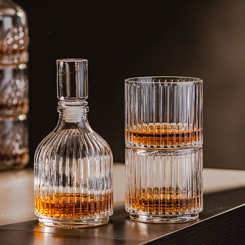 Elegant Whiskey & Wine Glass Set with Multiple Styles - Modern Home Barware