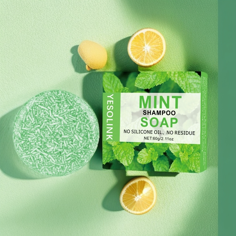 Mint Shampoo Soap Bar 60g