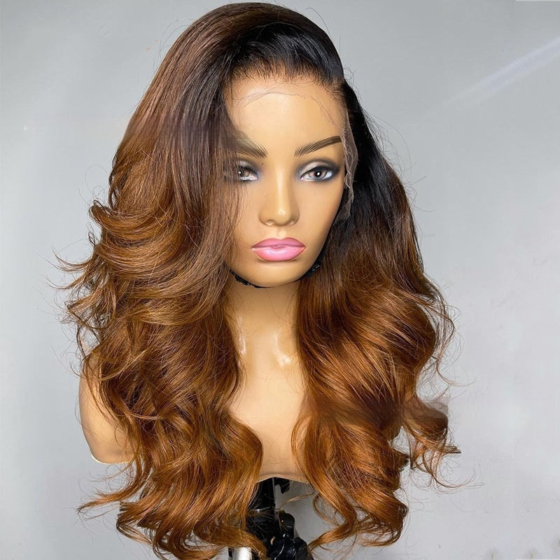 Real Human Hair Wig with Lace Cap - Multiple Styles & Lengths