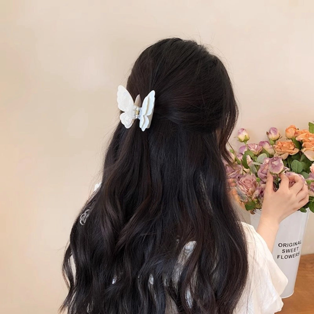 Acetate Gradient Butterfly Hairpin - Multiple Colors