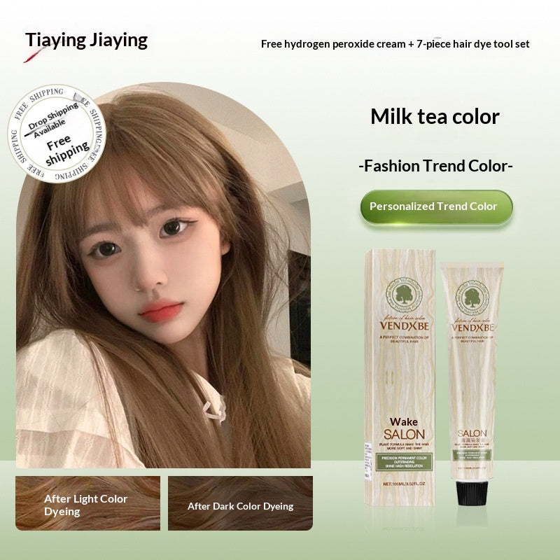 Plant-Based Hair Dye Cream - Gray Coverage
