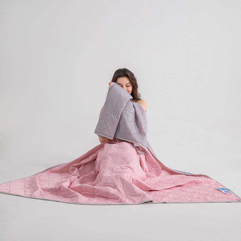 Summer Cooling Quilt - Breathable Air-Feel Bedding for Hot Weather