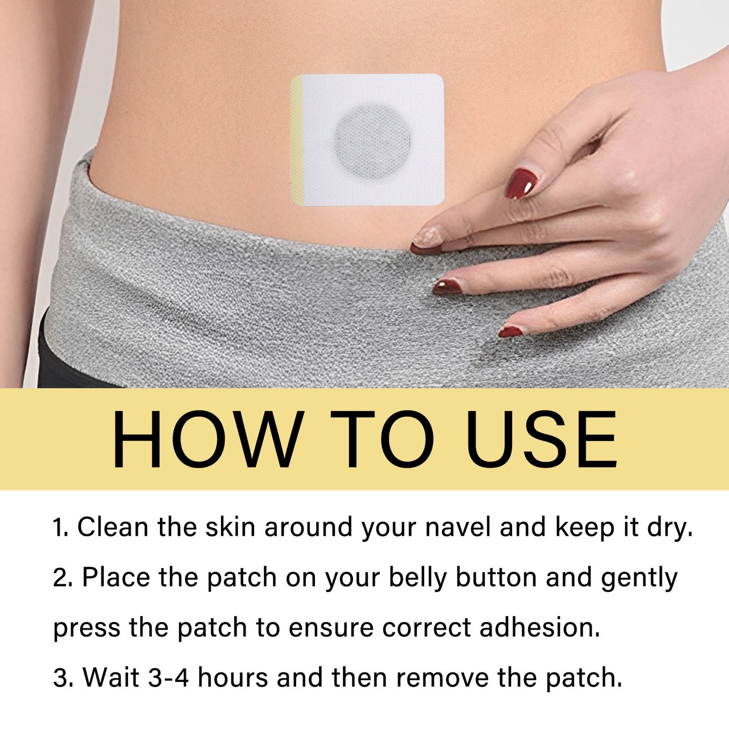 Bee Venom Lymphatic Slimming Patch - Navel Shape & Body Sculpting Care