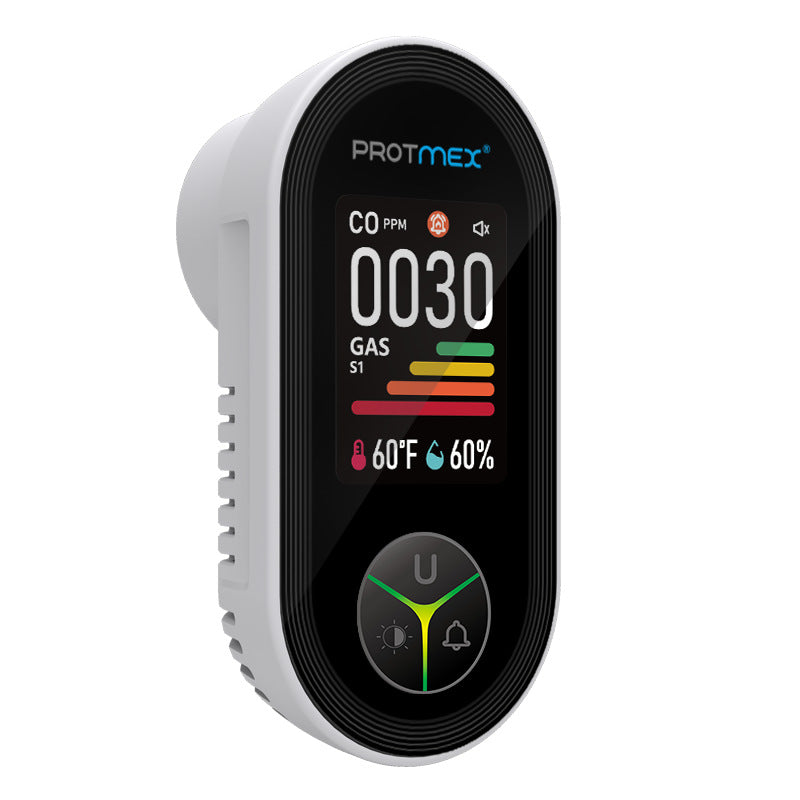 Carbon Monoxide Air Quality Detector with Alarm - Multiple Standards