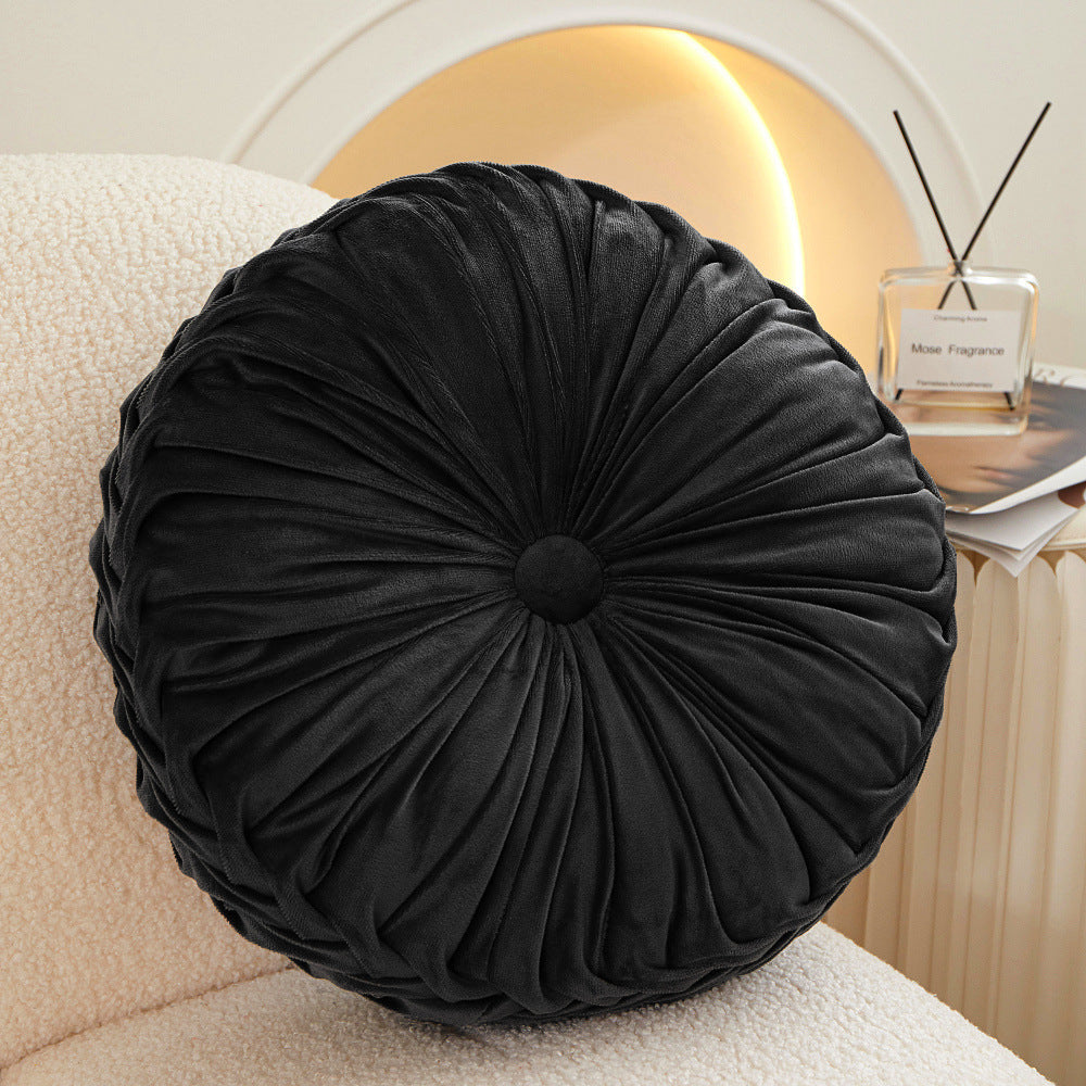 Solid Color Velvet Throw Pillow Cover 38x38cm Sofa Cushion Home Decor