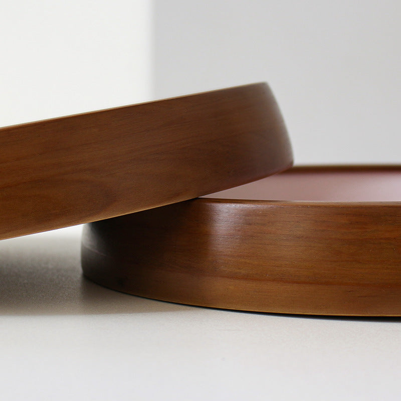 Modern Minimalist Wall Clock - Solid Wood Retro Design, Multiple Sizes