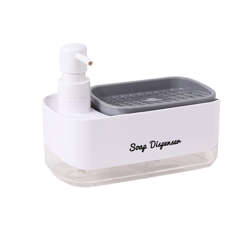 Multifunctional Soap Dish with Drainer and Lid - Household Bathroom Storage