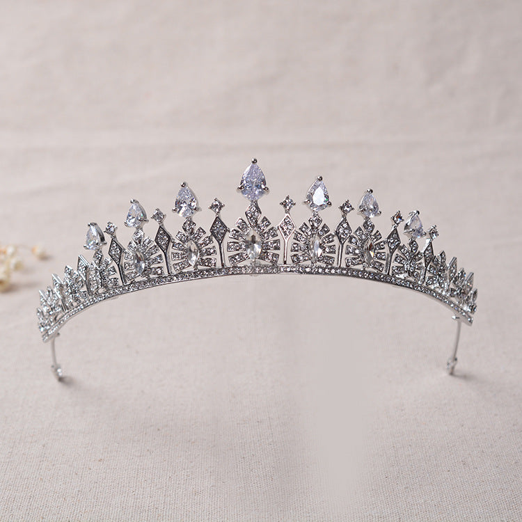Rhinestone Crown Headband