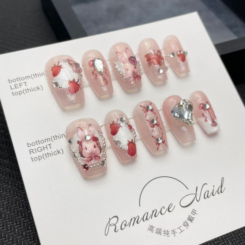 Wearable Nail Art Patch Set - Multiple Sizes & Styles