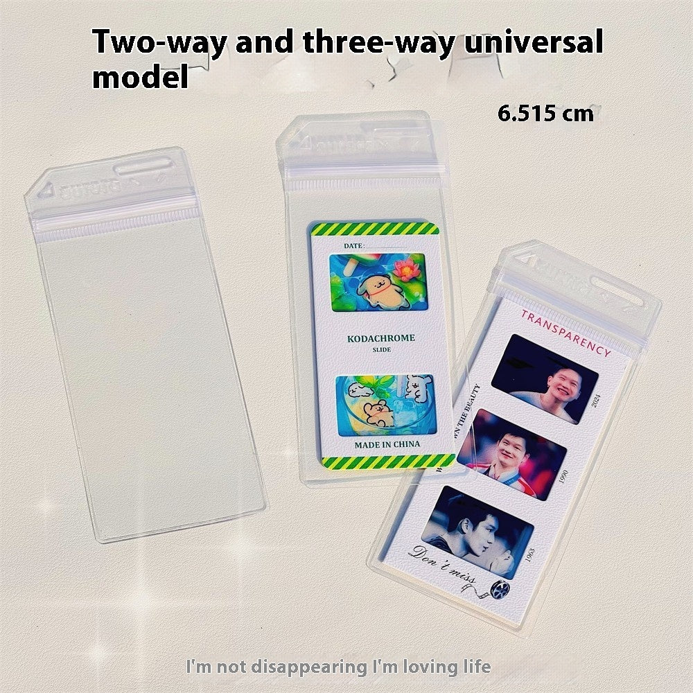 Two-Joint Blank Film Hanger Acrylic Shadow Box Light Shadow Bookmark