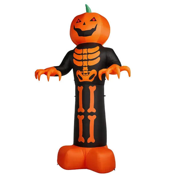 12ft Inflatable Halloween Decor - Grim Reaper with Lights