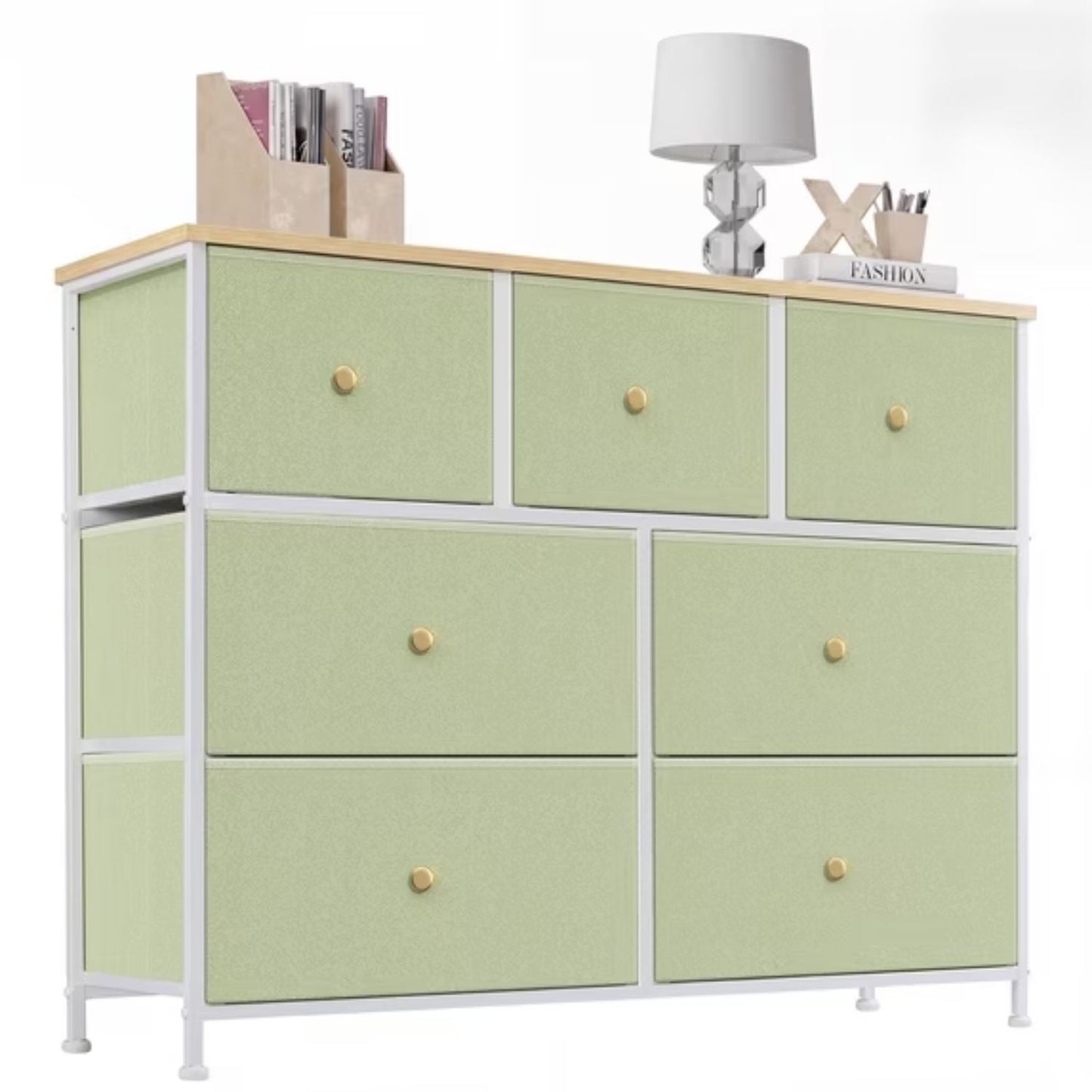 Fabric Storage Dresser - Versatile Chest of Drawers Organizer
