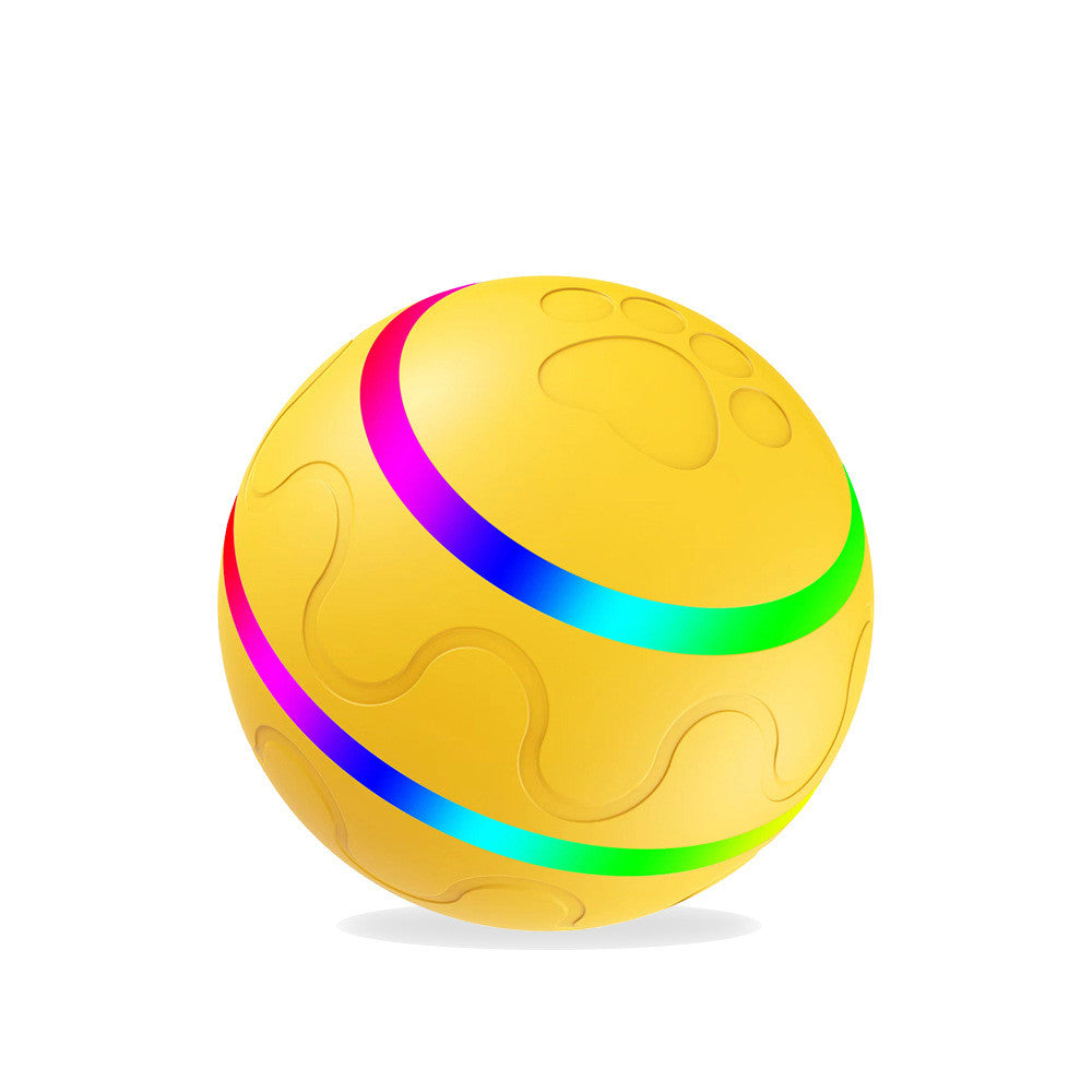 Interactive Cat Toy Ball - Self-Rotating, USB Rechargeable, Safe for Cats