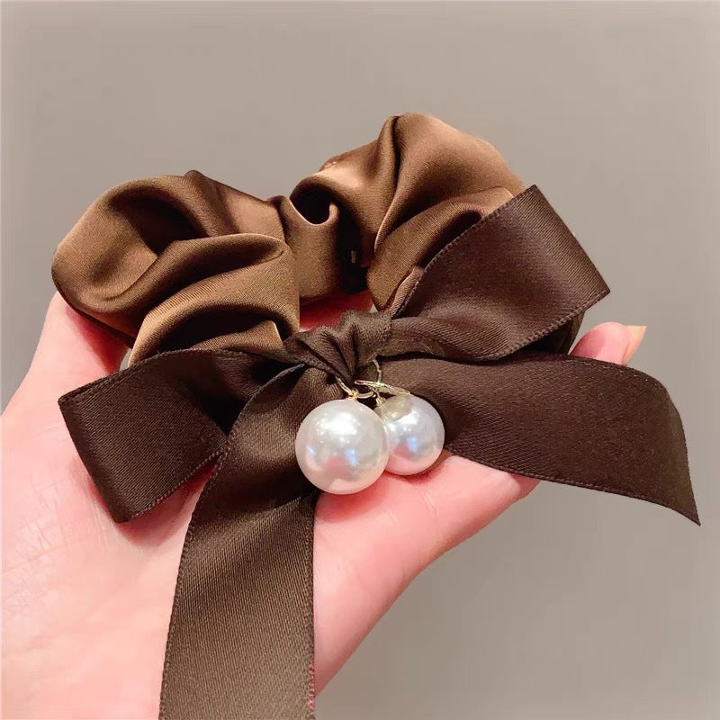 Summer Sweet Lace Scrunchie Hair Tie - Elegant Floral Hair Accessory