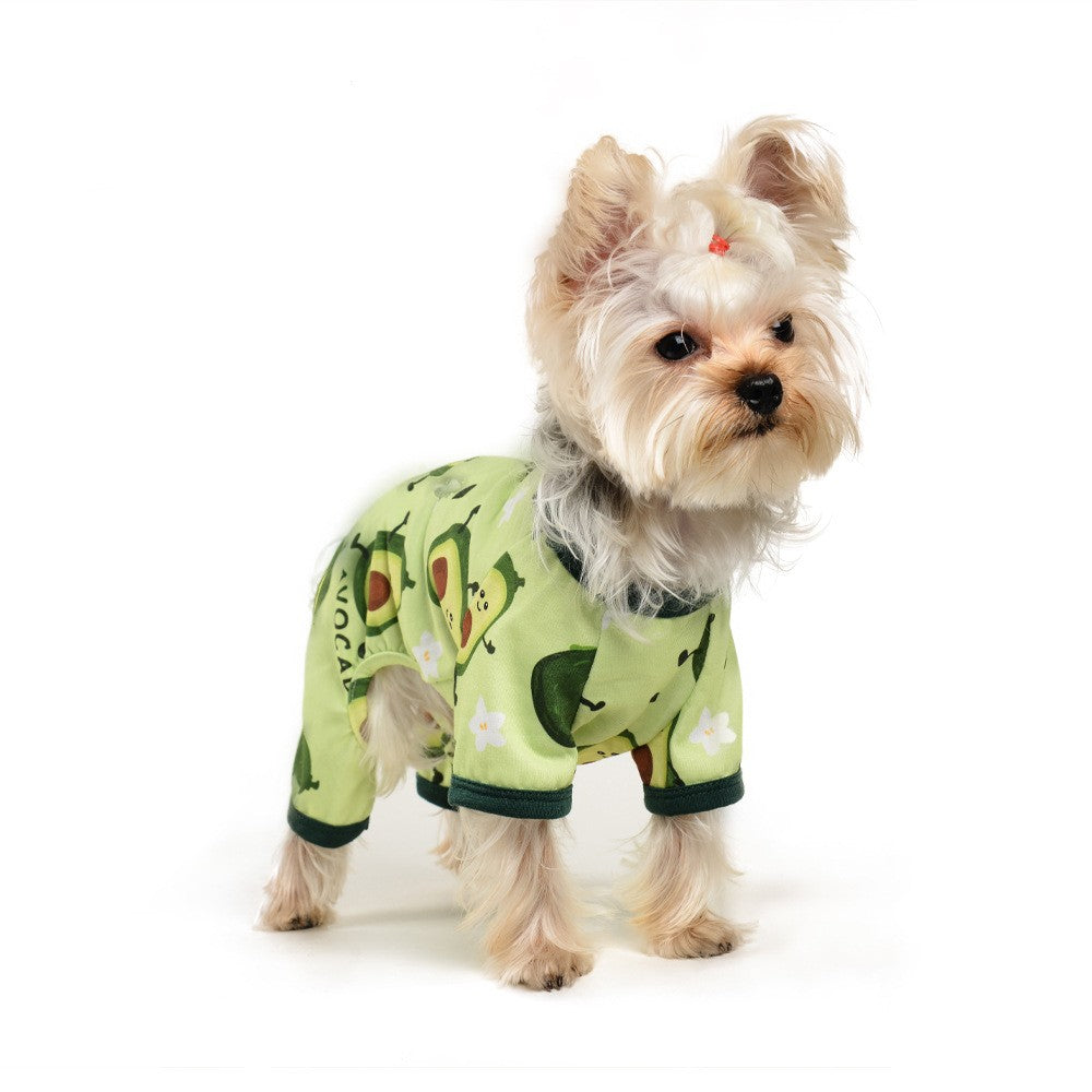 Pet Clothes Four Seasons Pajamas Jumpsuit for Dogs - Casual Pet Sweater
