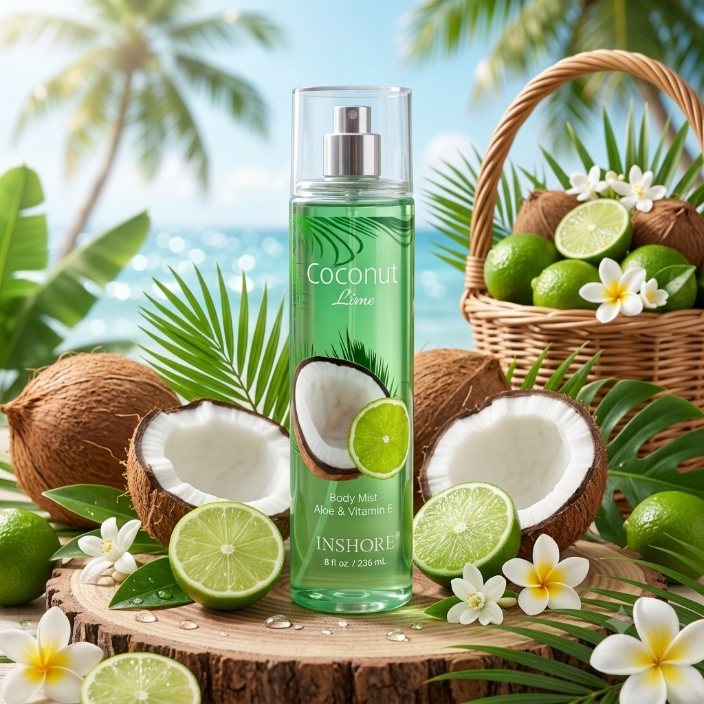 Fragrance Body Mist - 8 Fl. Oz. Hydrating Scented Spray with Aloe & Vitamin E