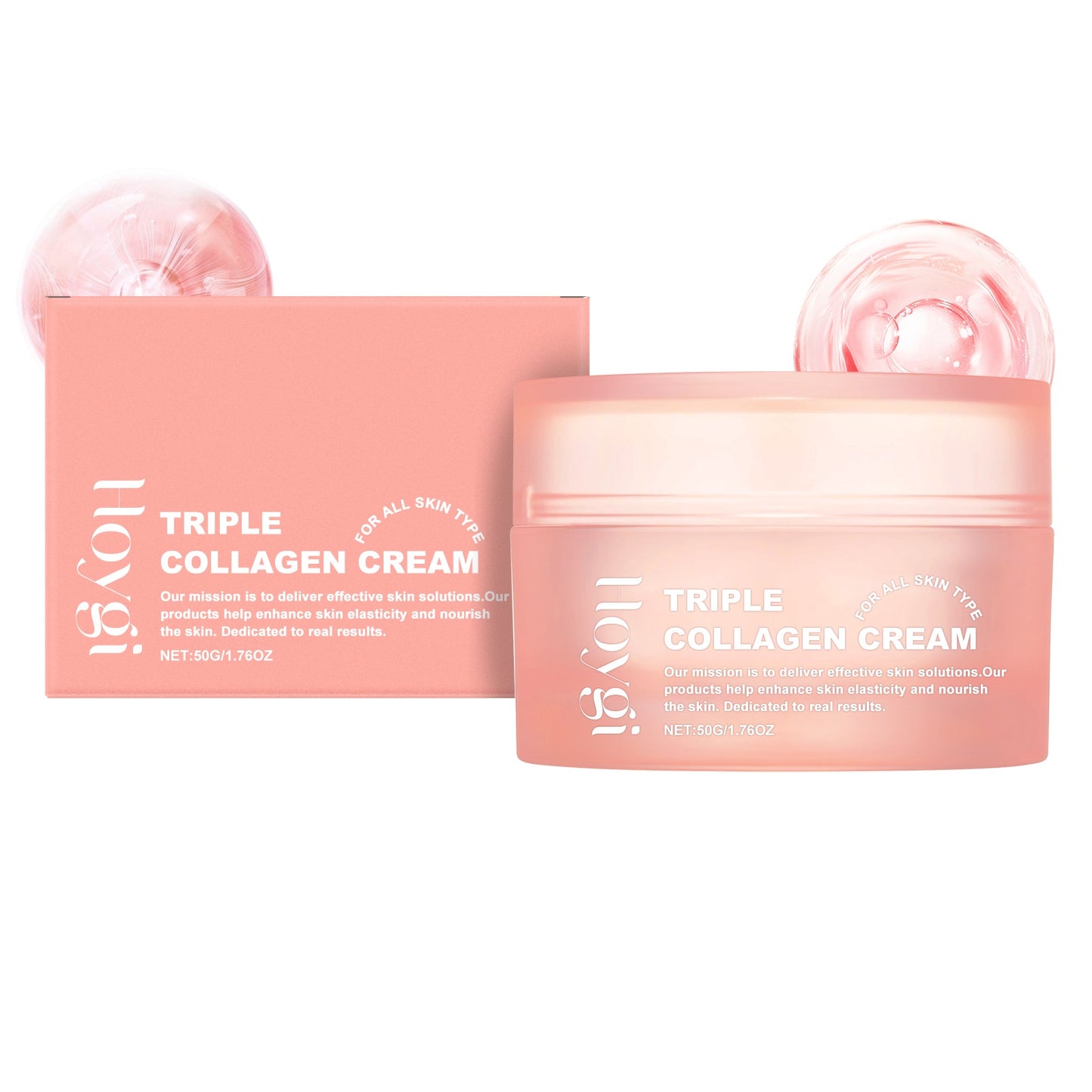 Triple Collagen Face Cream 50g Hydrates & Rejuvenates Skin