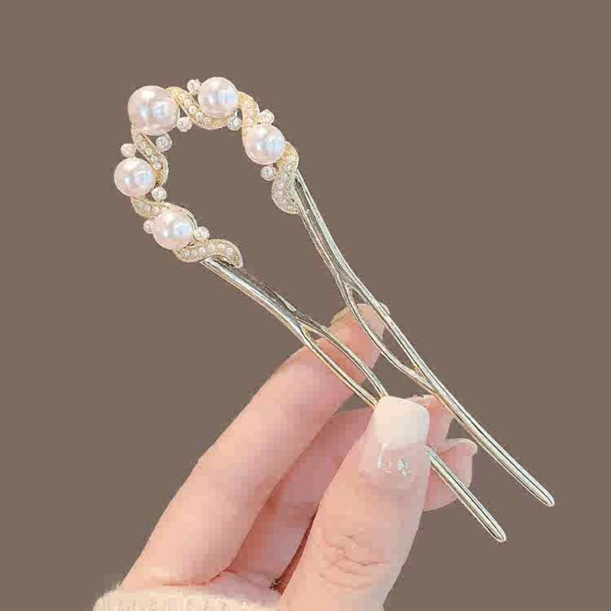 U-Shaped Hairpin - Chinese Style Hair Accessory