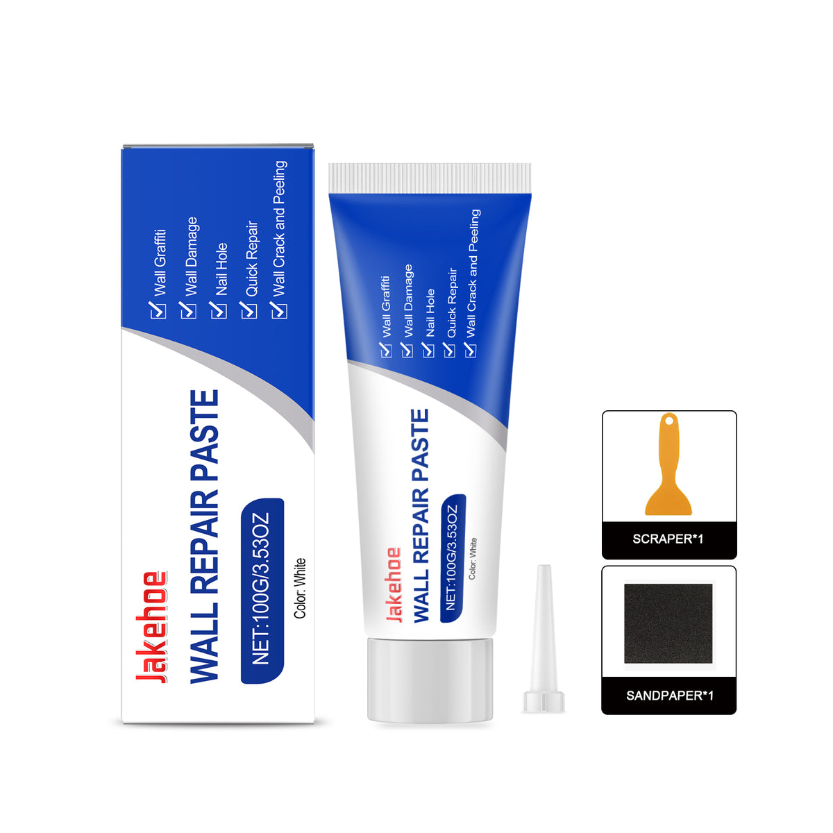 Wall Repair Kit - Wall Patching, Spackle & Putty for Home Wall Fixing