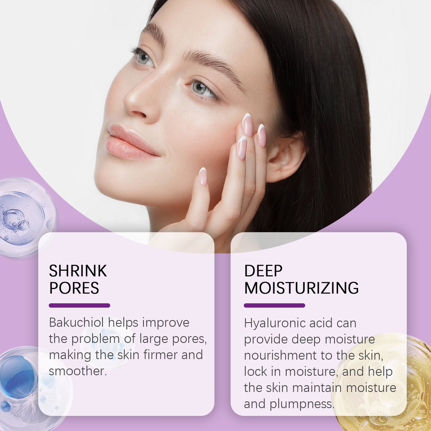 Hyaluronic Acid Moisturizing Facial Serum - 30ml Nourishing Skin Care