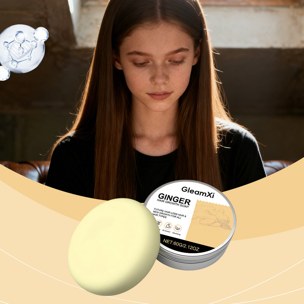 Hair Growth Bar Soap - 60g