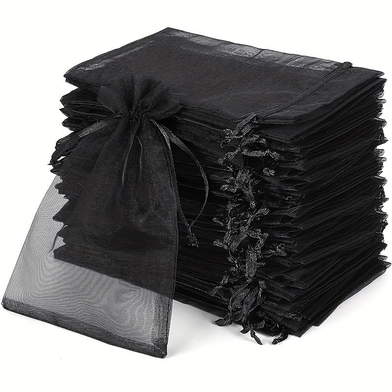 50PCS Organza Bags - 4x6 Inch Gift Pouches for Parties