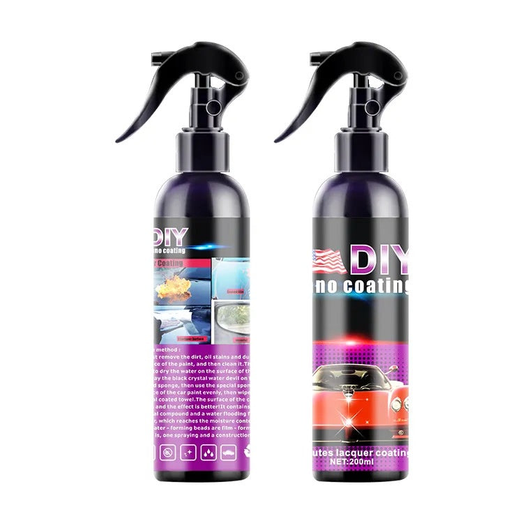 Nano Ceramic Car Coating Spray 200ML - Vehicle Paint Protection