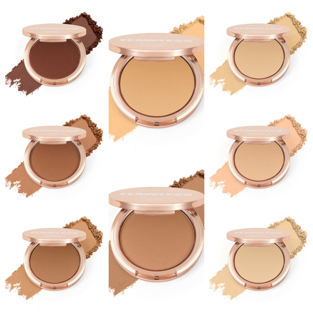 Matte Pressed Setting Powder - Oil Control Face Makeup