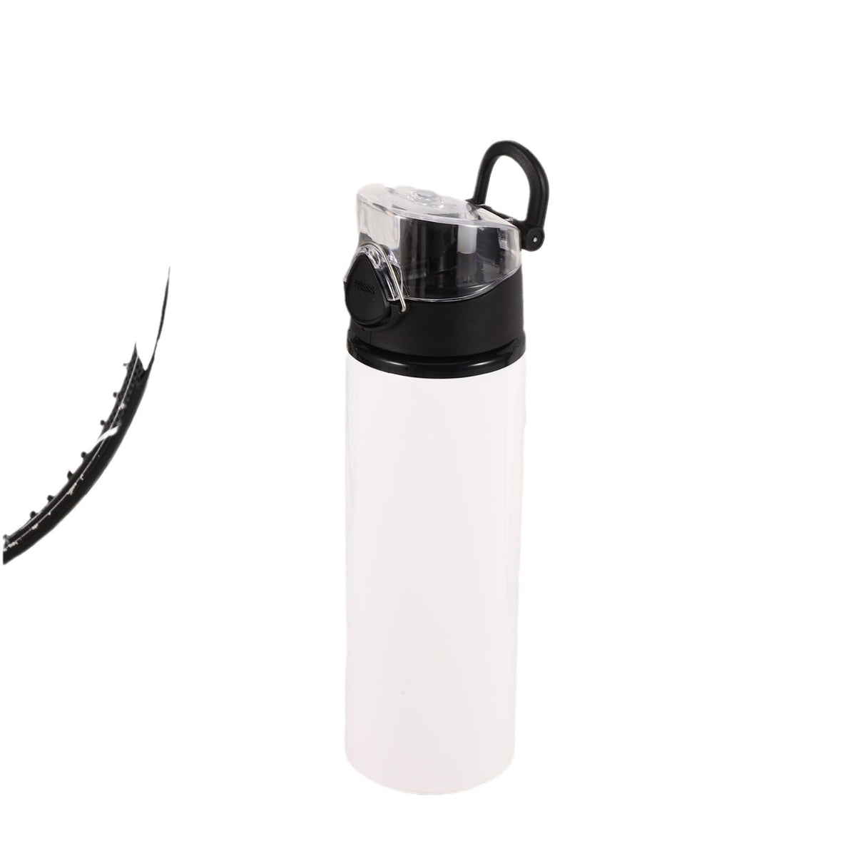 Large Capacity Aluminum Water Bottle for Outdoor Sports & Travel - 750ml