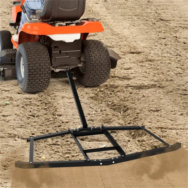 74" Heavy-Duty Tow-Behind Drag Harrow - Leveling Tool for Driveway, Garden & Farm