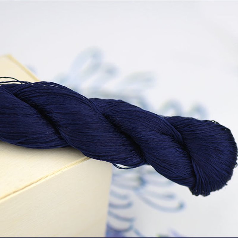 Non Splitting Untwisted Silk Thread Large Branch Embroidery Thread