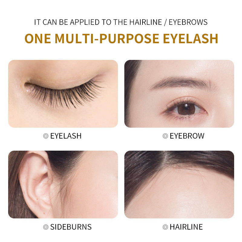 Long Black Eyelash Serum 3ml - Natural Thick Full Lash Enhancer