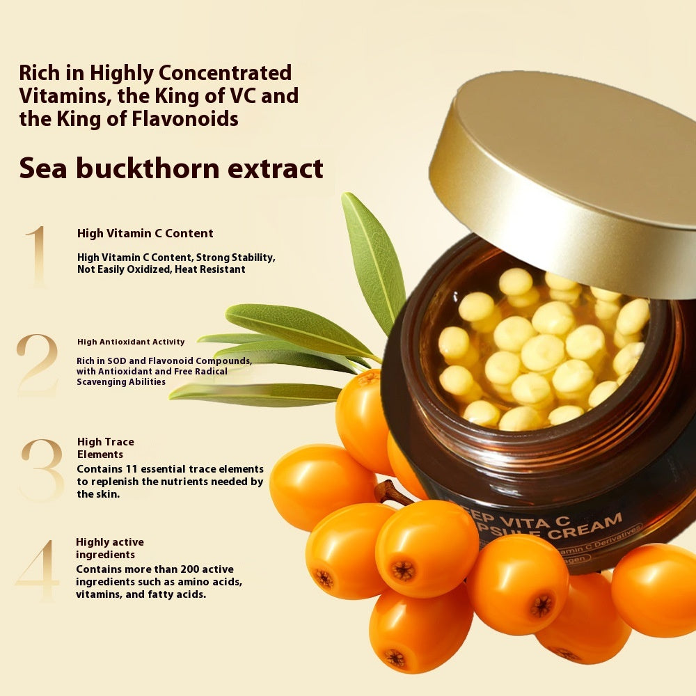 Deep Hydrating Vitamin C Facial Cream - Moisturizer for Skin Care