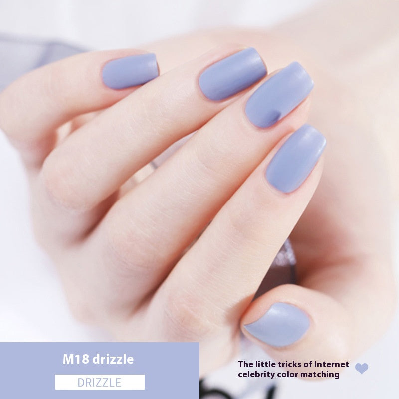 Durable Nail Polish - Waterproof, Quick-Drying, Frosted & Matte Styles