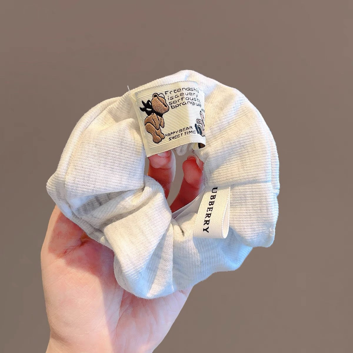 Summer Sweet Lace Scrunchie Hair Tie - Elegant Floral Hair Accessory