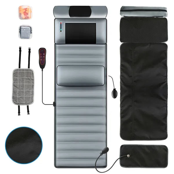 Full Body Electric Massage Mat with Heat and Vibration Therapy