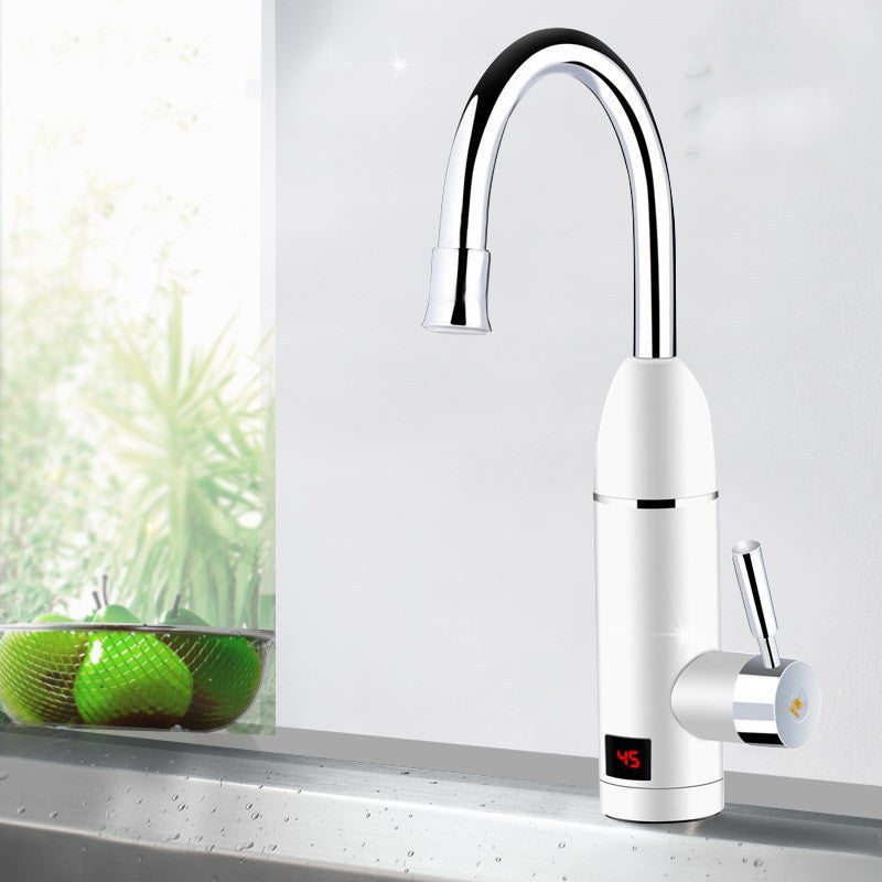 Electric Hot Water Faucet for Kitchen and Bathroom - Multiple Styles
