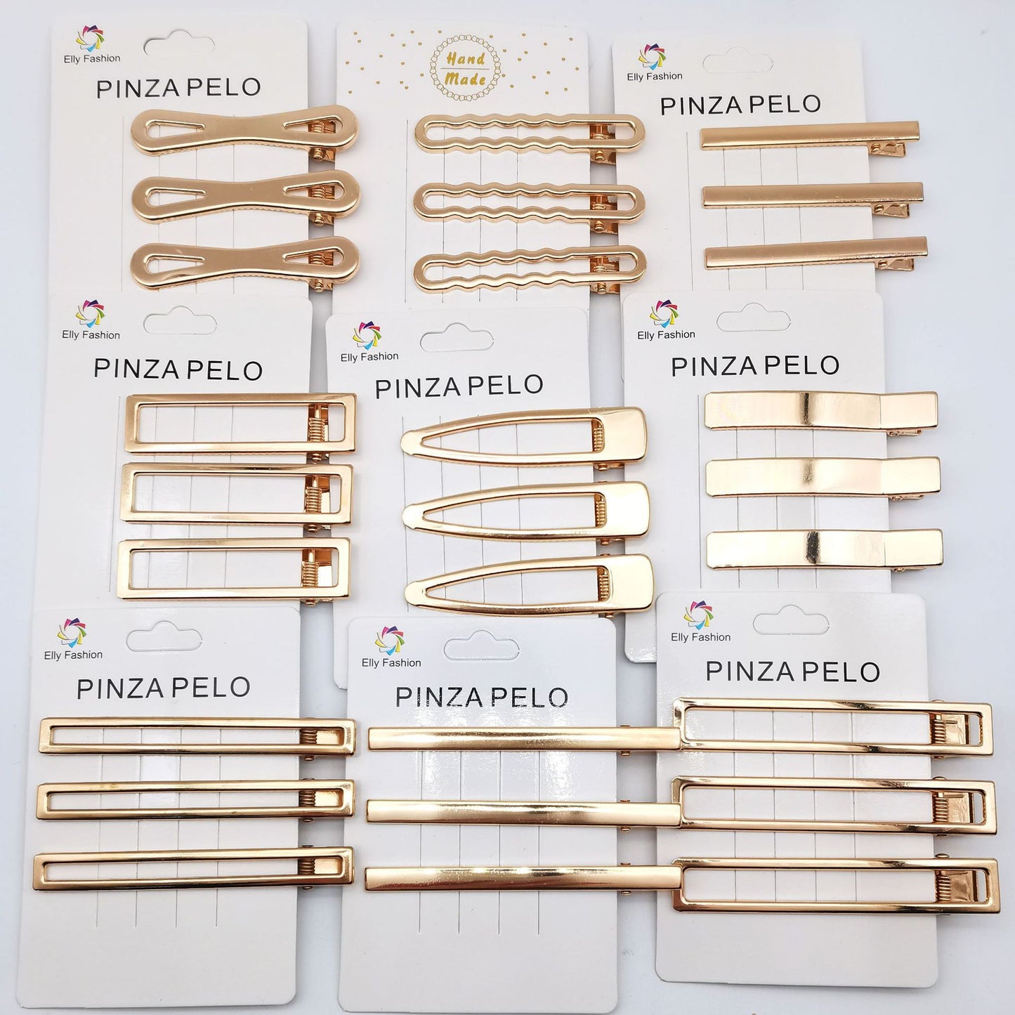 Hollow Duckbill Square Hair Clip Alloy Hair Accessory for Styling